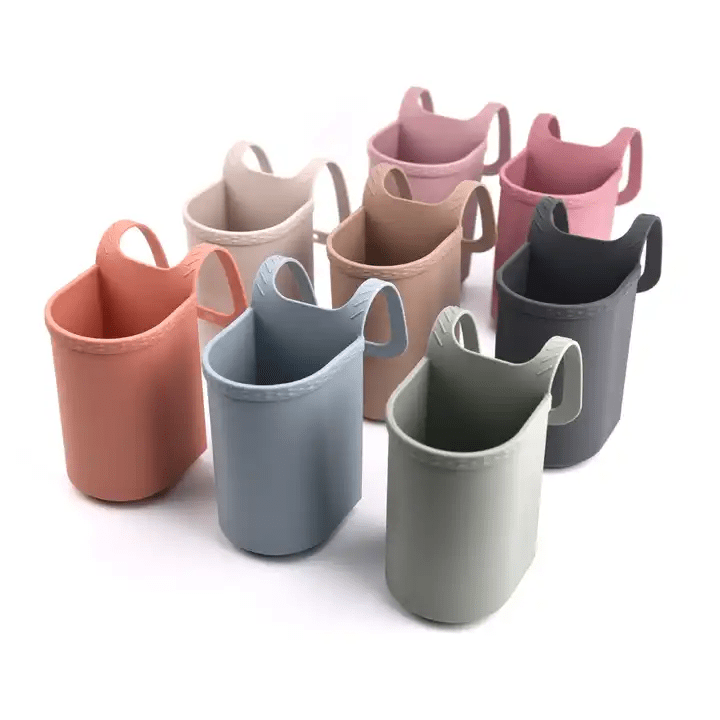 Cup holder for pram clearance