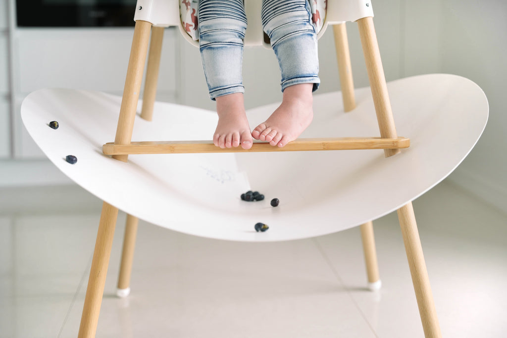 Life Before the Footsi, the Baby Chair Footrest – nibbleandrest