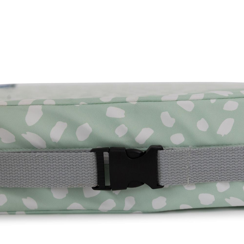 Nibble and Rest Toddler Booster Seat – Easy Clean Wipeable Fabric, Portable Kids Dining Chair Booster