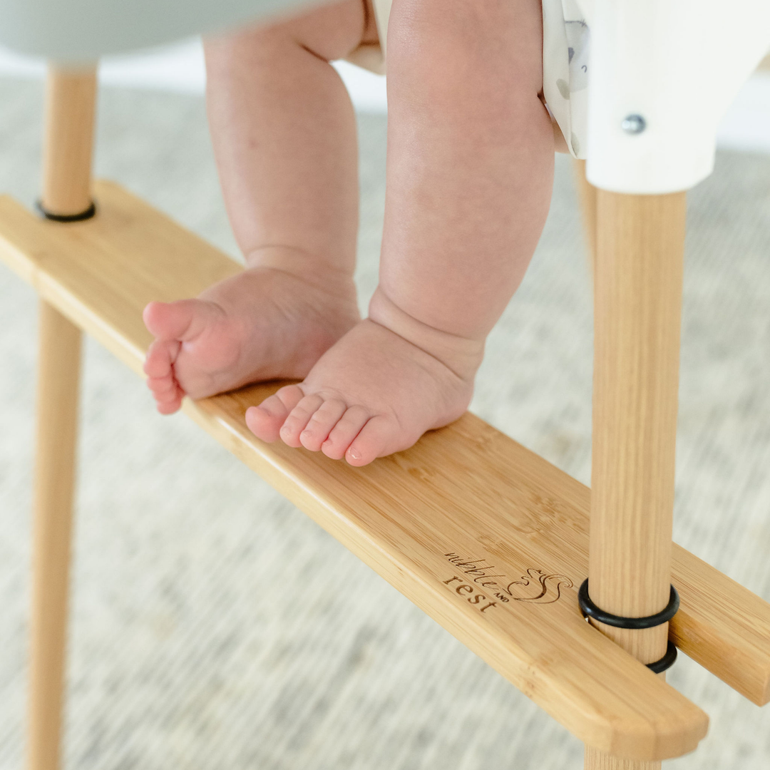 Footsi® - Eco-friendly Adjustable Highchair Footrest - The Woodsi Footsi®