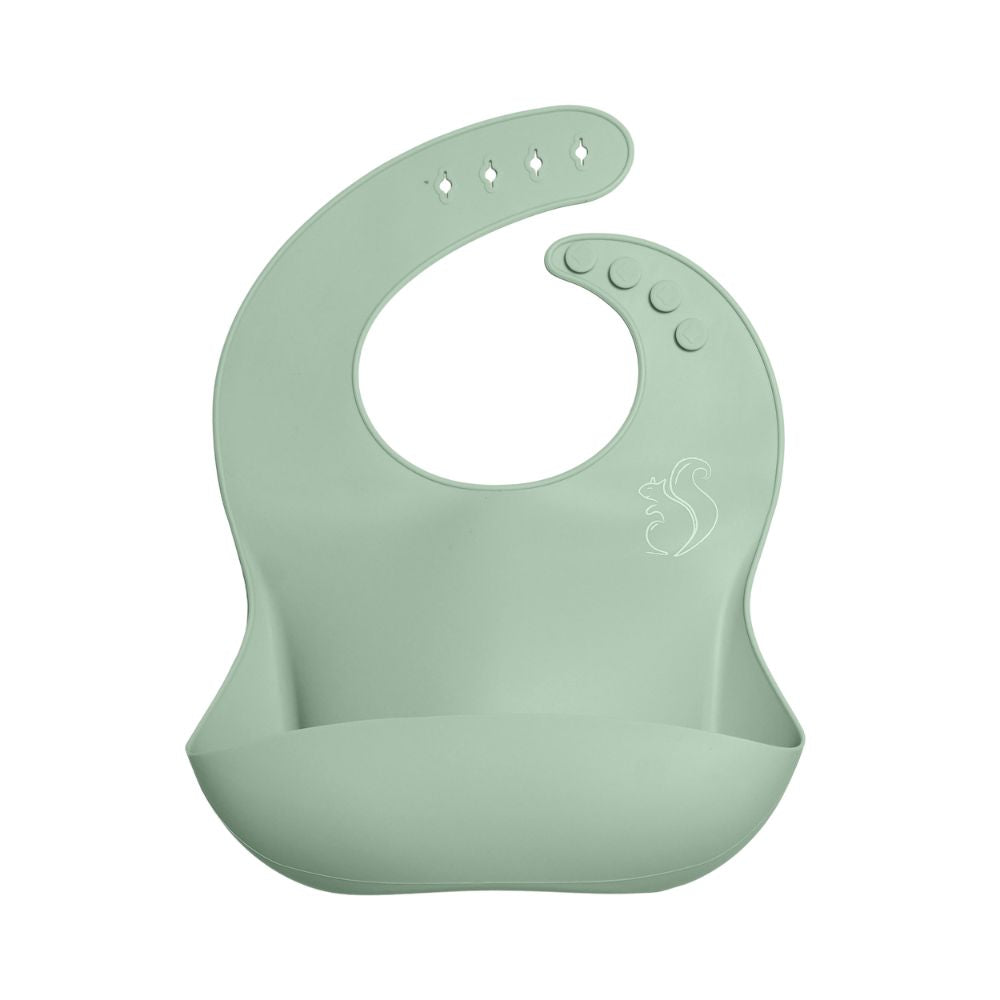 Silicone bib by Nibble and Rest