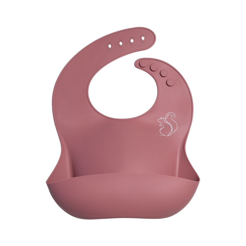 Silicone bib by Nibble and Rest