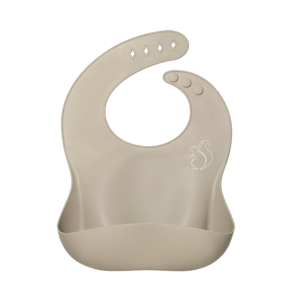 Silicone bib by Nibble and Rest