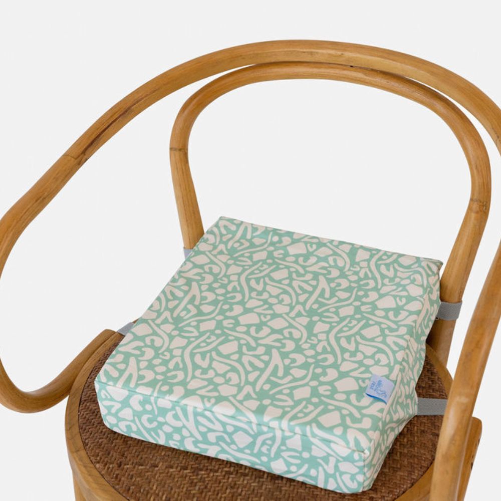Nibble and Rest Toddler Booster Seat – Easy Clean Wipeable Fabric, Portable Kids Dining Chair Booster