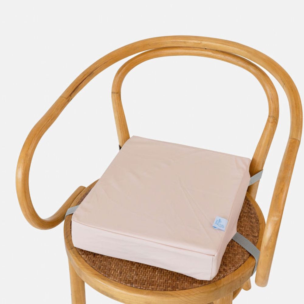 Nibble and Rest Toddler Booster Seat – Easy Clean Wipeable Fabric, Portable Kids Dining Chair Booster