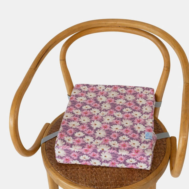Nibble and Rest Toddler Booster Seat – Easy Clean Wipeable Fabric, Portable Kids Dining Chair Booster