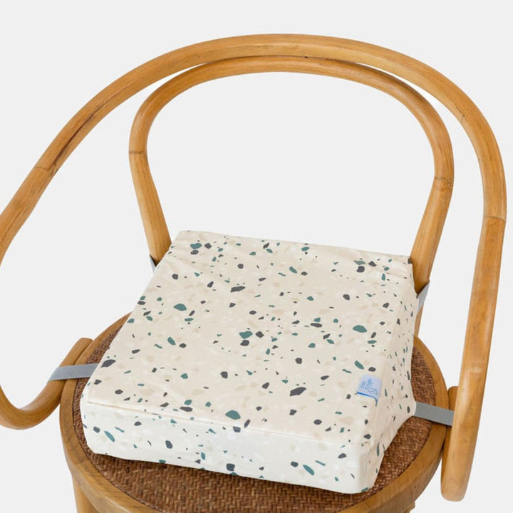 Nibble and Rest Toddler Booster Seat – Easy Clean Wipeable Fabric, Portable Kids Dining Chair Booster