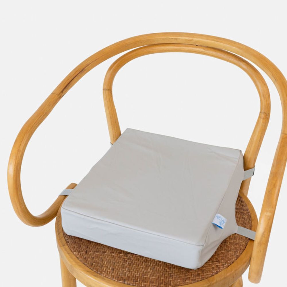Nibble and Rest Toddler Booster Seat – Easy Clean Wipeable Fabric, Portable Kids Dining Chair Booster