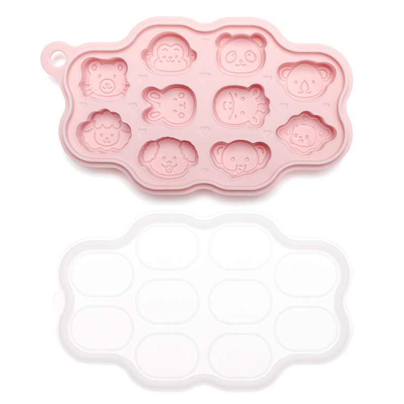 Mini Silicone Freezer Tray with Lid – Perfect for Baby Food, Silicone Feeders & Homemade Gummies