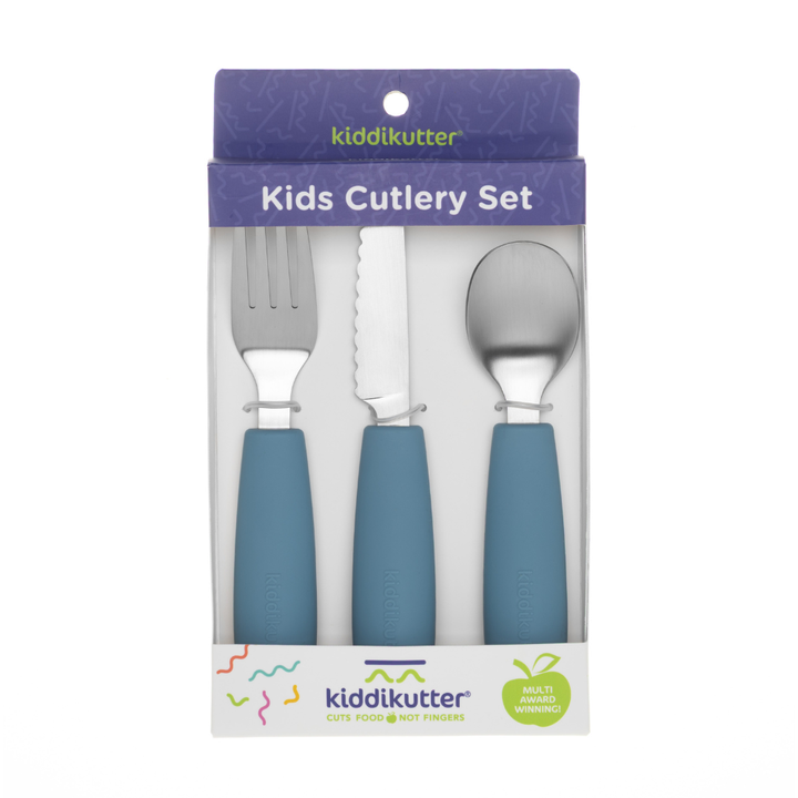 KiddiKutter Kids Cutlery Set - Cut food not fingers