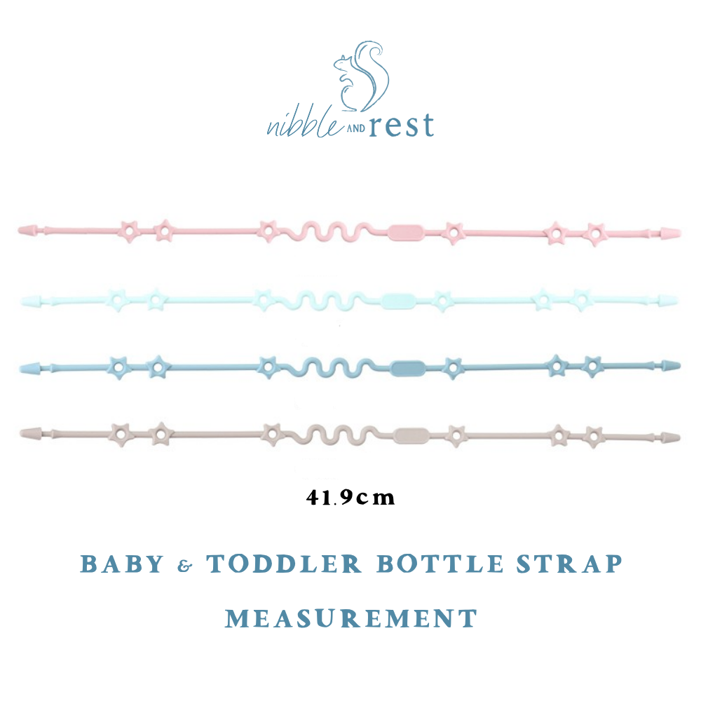 Baby & Toddler Bottle Strap–Universal Toy Tether and No Drop Harness Strap