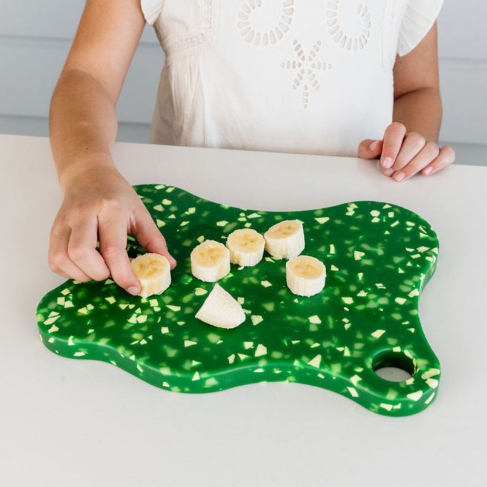 PRE ORDER Early October Nibble and Rest Chopping Boards - Family-Friendly, Colourful & Stylish - Kiwi Cut