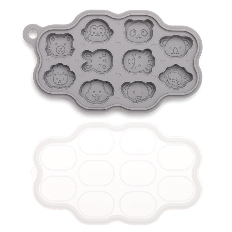 Mini Silicone Freezer Tray with Lid – Perfect for Baby Food, Silicone Feeders & Homemade Gummies