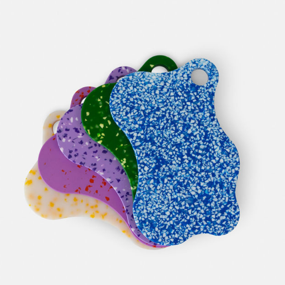 PRE ORDER Early October Nibble and Rest Chopping Boards - Family-Friendly, Colourful & Stylish - Raspberry Chop