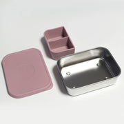 Silicone and stainless steel lunch box