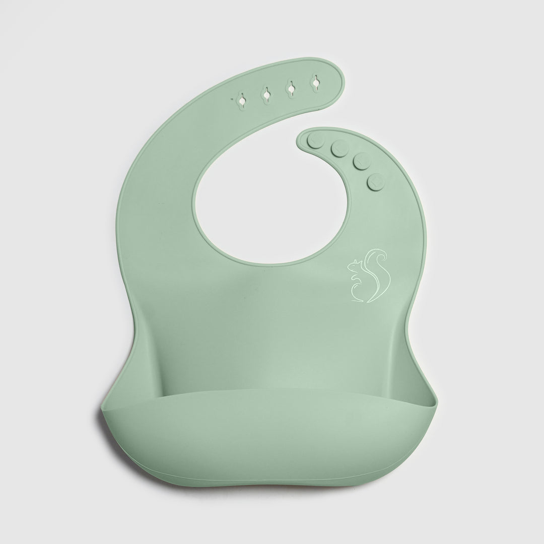 Silicone bib by Nibble and Rest