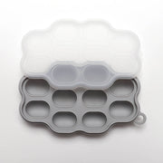 Mini Silicone Freezer Tray with lid for silicone feeders