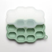 Mini Silicone Freezer Tray with lid for silicone feeders
