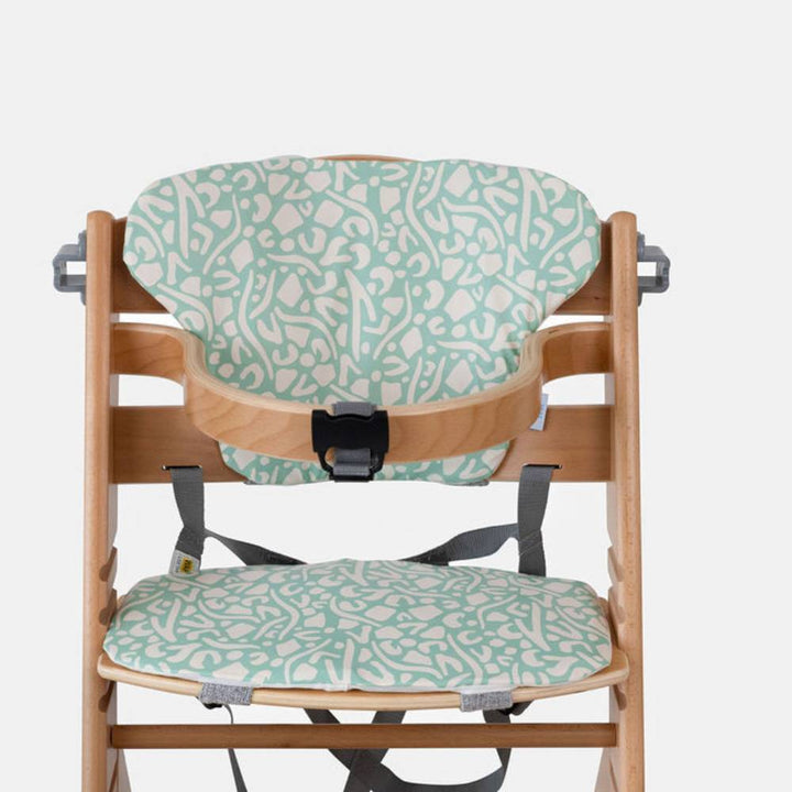 Kmart 2-in-1 Wooden Highchair Cushion Cover | Also Fits 4Baby Grow With Me Wooden Highchair (Baby Bunting)