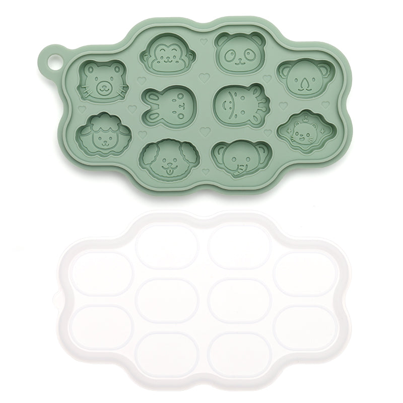 Mini Silicone Freezer Tray with Lid – Perfect for Baby Food, Silicone Feeders & Homemade Gummies