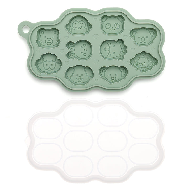 Mini Silicone Freezer Tray with Lid – Perfect for Baby Food, Silicone Feeders & Homemade Gummies