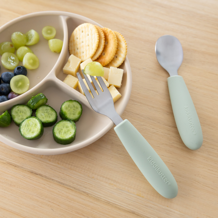 KiddiKutter Kids Cutlery Set - Cut food not fingers