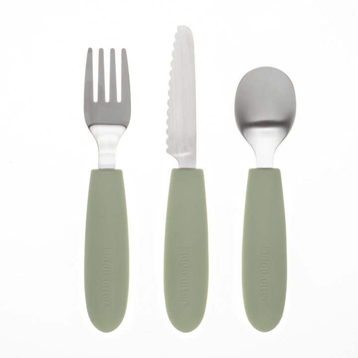 KiddiKutter Kids Cutlery Set - Cut food not fingers