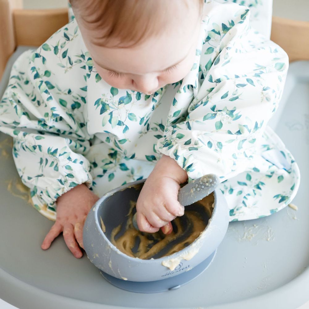 Silicone suction bowl
