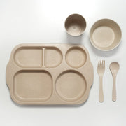 Plant Based Children's 5 piece Dinnerware Set