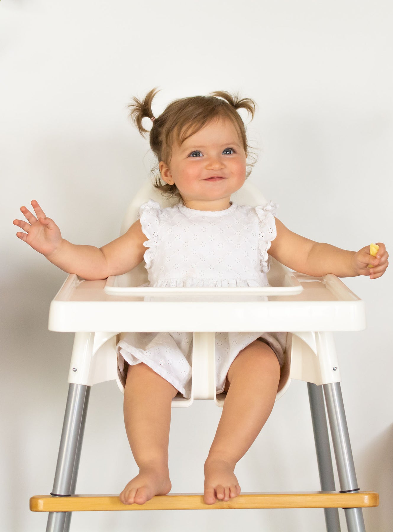 High Chair Footrest Non slip Adjustable Bamboo Wooden Foot - Temu