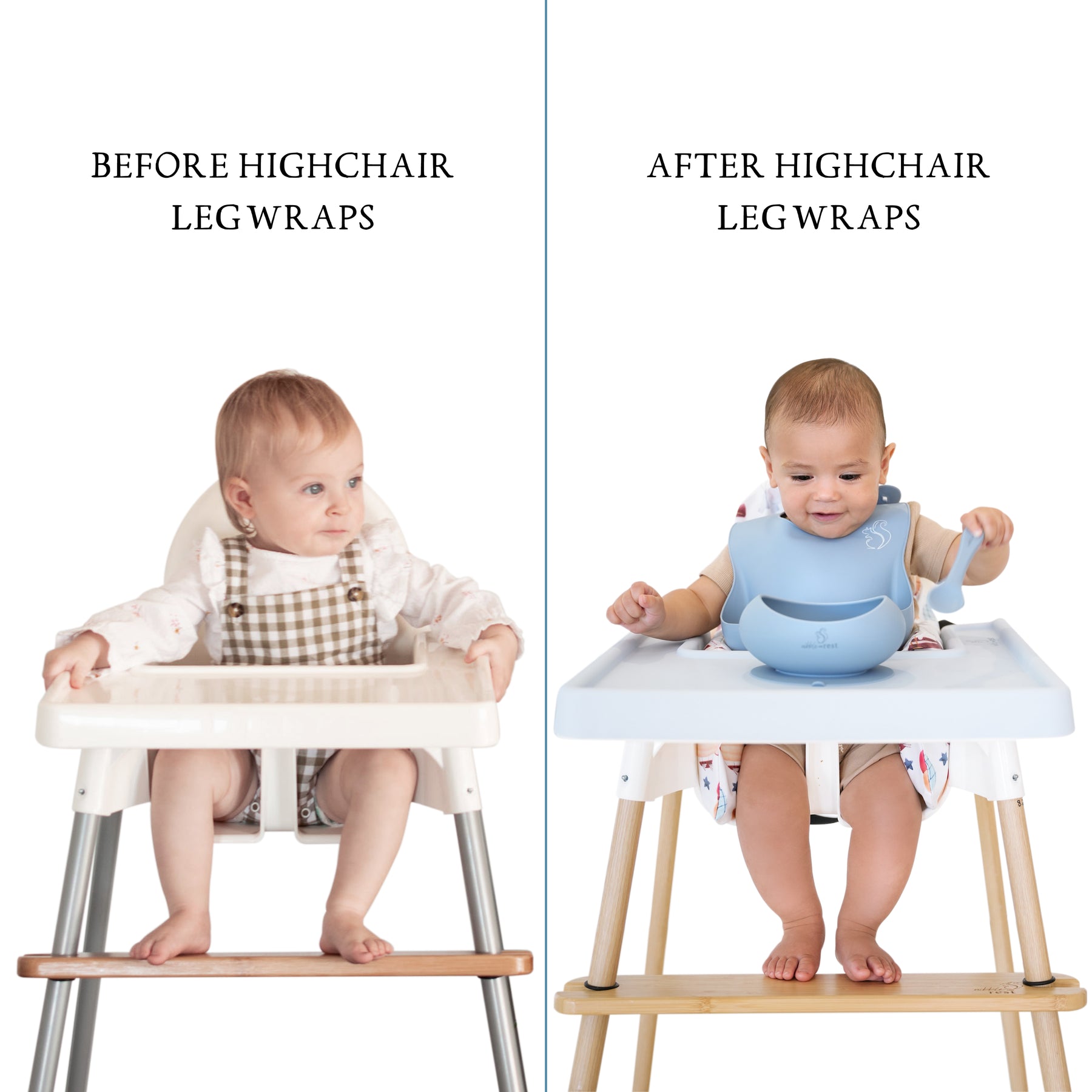 IKEA Highchair Leg Wraps - Set of 5 (includes one spare)